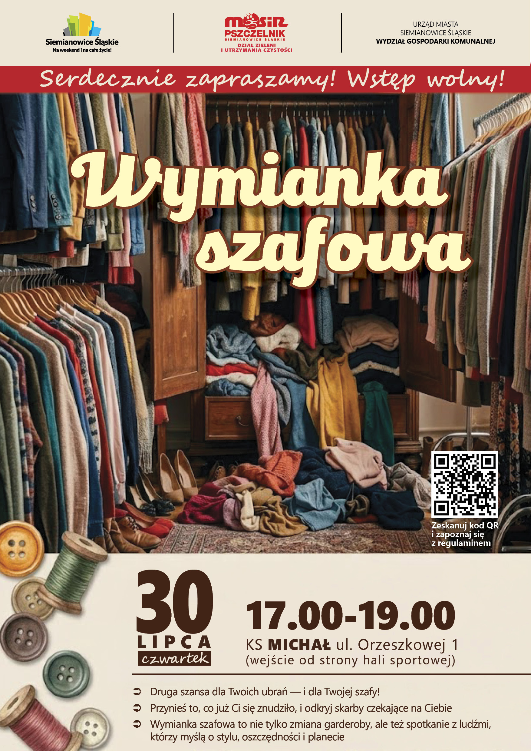Zdjęcie WYMIANKA SZAFOWA 30 LIPCA_plakat A3_1570686.jpg